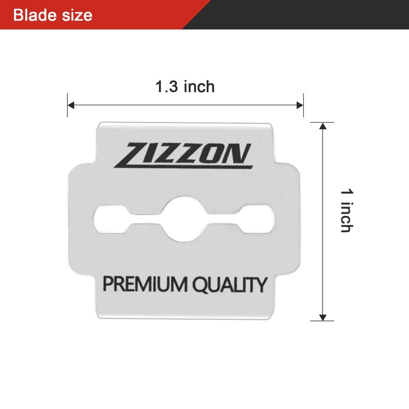 ZIZZON Callus Shaver Replacement Blades 100 Count - Image 2